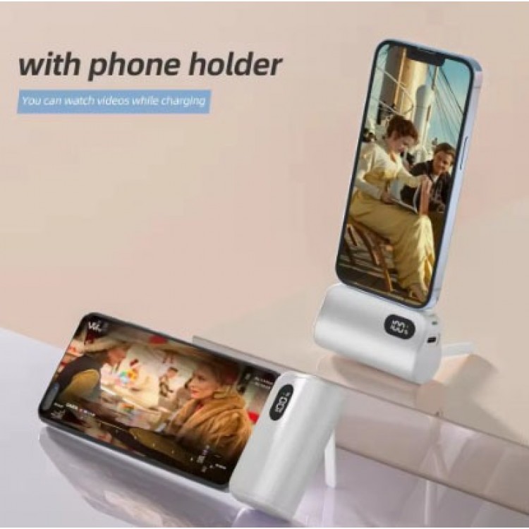 Özel Logo Küçük Cep Ultra İnce Mobil Powerbank Dış Mekan Taşınabilir 5000mAh Mini Powerbank Dahili Tip-C Kablo ve Hızlı Şarj Özel Logo Küçük Cep Ultra İnce Mobil Powerbank Dış Mekan Taşınabilir 5000mAh Mini Powerbank Dahili Tip-C Kablo ve Hızlı Şarj