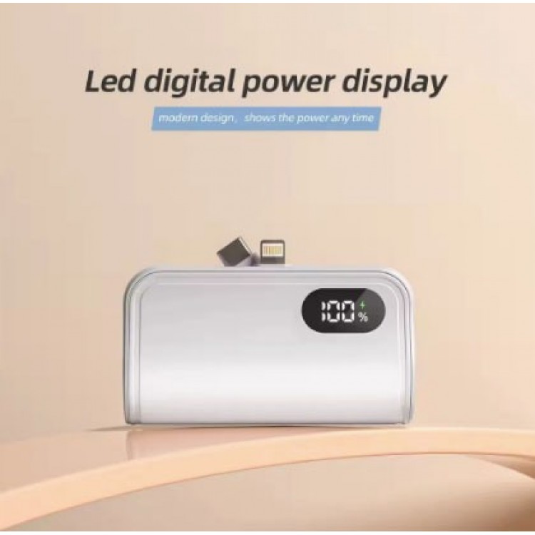 Özel Logo Küçük Cep Ultra İnce Mobil Powerbank Dış Mekan Taşınabilir 5000mAh Mini Powerbank Dahili Tip-C Kablo ve Hızlı Şarj Özel Logo Küçük Cep Ultra İnce Mobil Powerbank Dış Mekan Taşınabilir 5000mAh Mini Powerbank Dahili Tip-C Kablo ve Hızlı Şarj