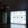 A5 Illuminated Letter Decorative Led Board Lightbox