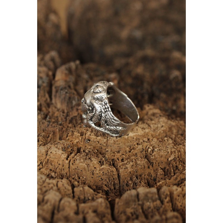 Adjustable Gold-Coloured Metal Zircon and Crystal Stone Oval Model Ring - TJ-BYK2078