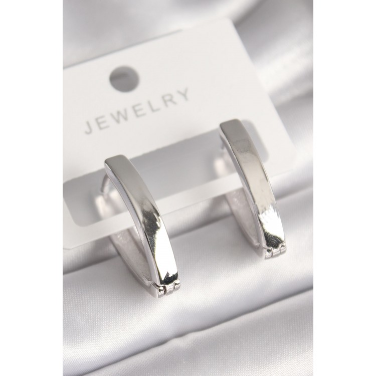Silver-Tone Women's Earrings - TJ-BKP8670