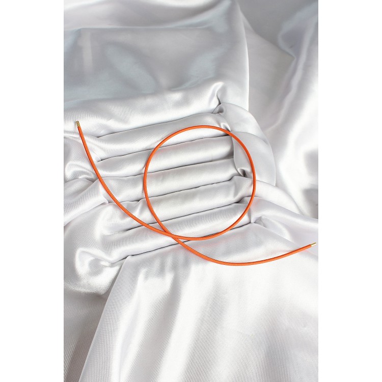 Mıknatıslı Turuncu Renk Sarmal Kadın Bileklik - TJ-BB6977