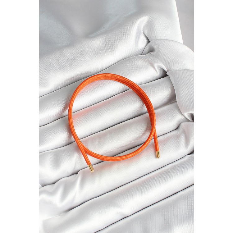 Mıknatıslı Turuncu Renk Sarmal Kadın Bileklik - TJ-BB6977