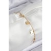 316L Steel Sequential Clover Model Gold Color Women's Bracelet - TJ-BB7824