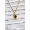 316L Çelik Zincir Gold Renk Vintage Model Kadın Kolye - TJ-BKO10687