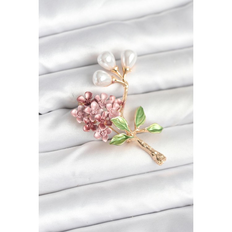 Çiçek Model Broş - TJ-BR458