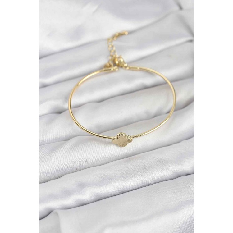 Yonca Model Gold Renk Kadın Bileklik - TJ-BB8232