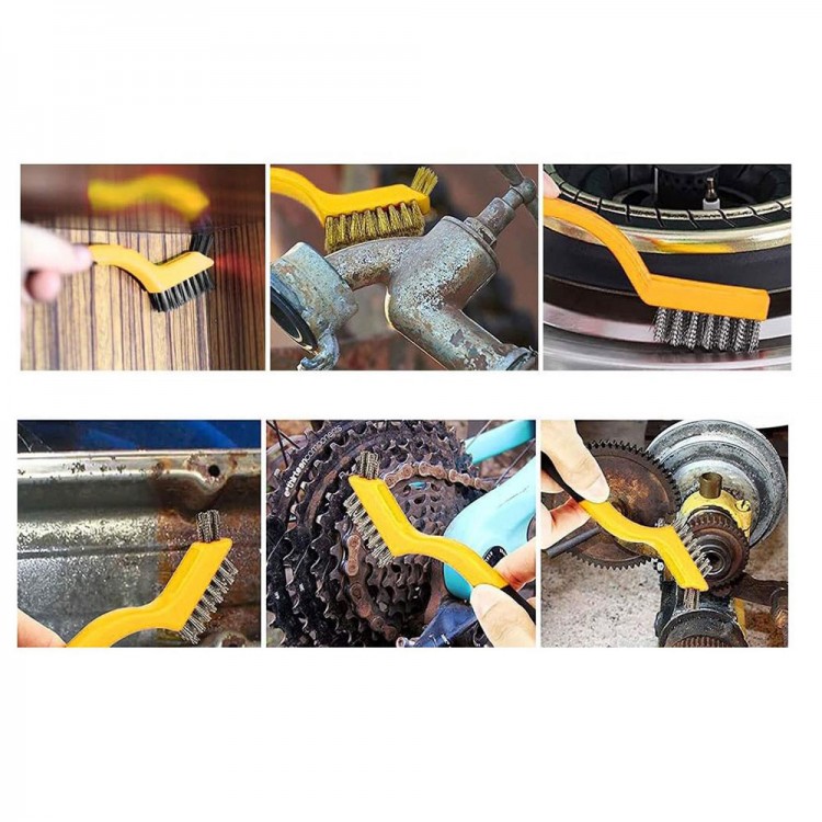 3 Piece Multi-Purpose Wire Brush Set 180 MM DMX4681