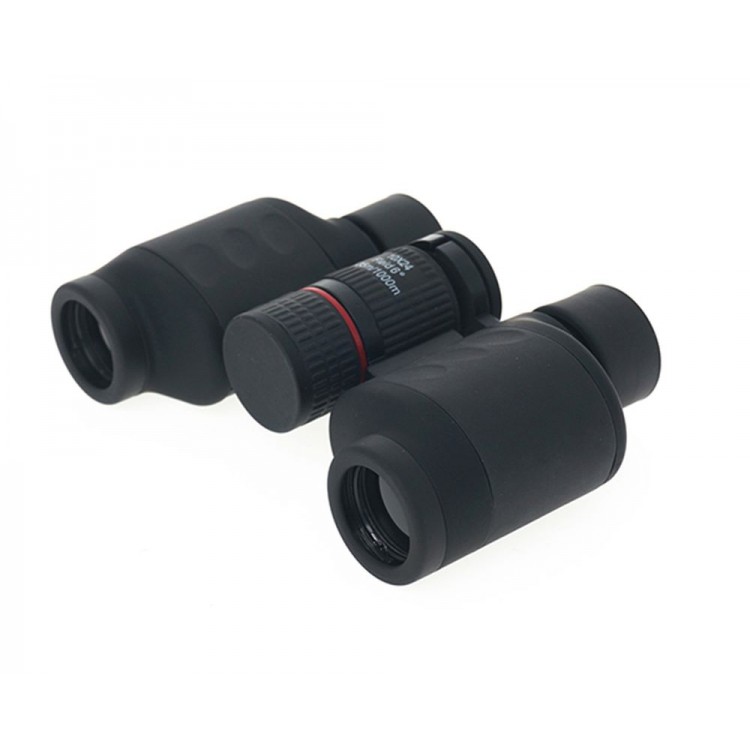 10X24  Folding Rubber-Coated Medium-Sized  Handheld Binoculars 1000M/76M