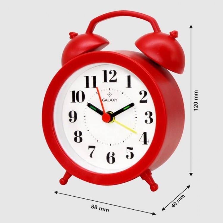 Galaxy MS-300 Masa Saati Kırmızı Galaxy MS-300 Masa Saati Kırmızı