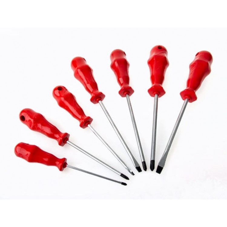 Magnetic Flat Star Screwdriver Set - 7 Pieces