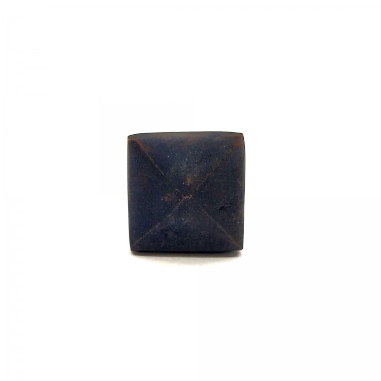 Antika Tarz Dekoratif Pirinç Piramit Kabara - 21 mm, Oksit