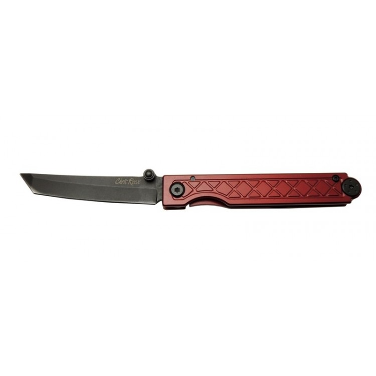 Chris Reeve Pocket Samurai 7425 RD Kırmızı Kamp / Outdoor Çakı 18cm - Manuel, Kutulu
