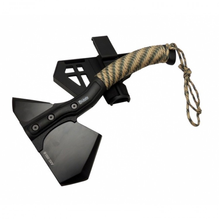 AXE 050B Siyah Kamp / Outdoor Balta 29cm - İpli Sap, Kılıflı AXE 050B Siyah Kamp / Outdoor Balta 29cm - İpli Sap, Kılıflı