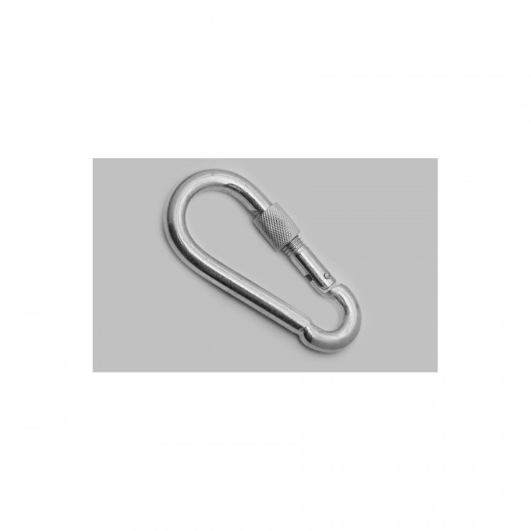 Vidalı Karabina, Kanca, Çengel 11mm - 10 Adet