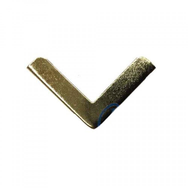 Book, Cover, Menu, Album Corner, Center - 18x32mm, Yellow, 20 Pieces