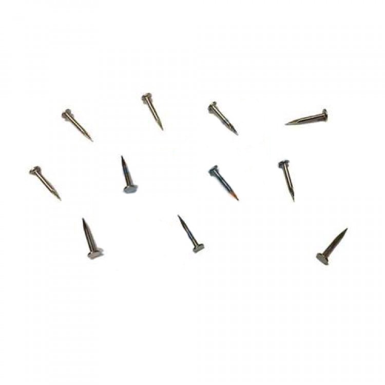 Klips, Menteşe, Ayağı Çivisi 9mm Çelik - Siyah 100gr