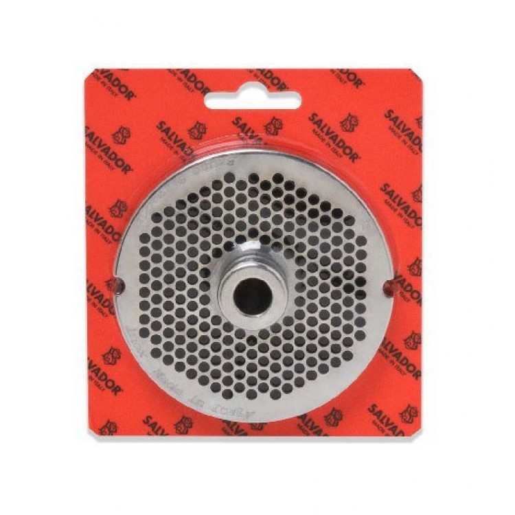 Salvador İnox Paslanmaz Kıyma Makinesi Aynası, Ağızı 12 No - 8 mm Salvador İnox Paslanmaz Kıyma Makinesi Aynası, Ağızı 12 No - 8 mm