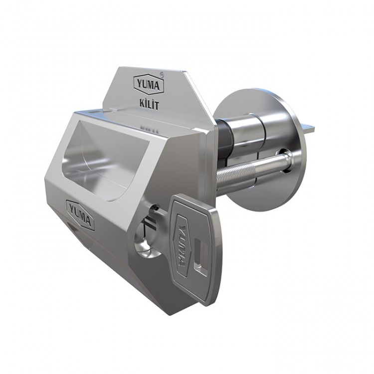 Kapı Güvenlik Kilitli Çelik Rozeti - Sol Kapı Güvenlik Kilitli Çelik Rozeti - Sol