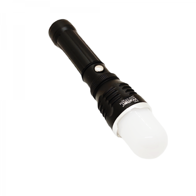 Flaşörlü Uzun Mesafeli Şarjlı Pilli Mıknatıslı EL Feneri Wt-282