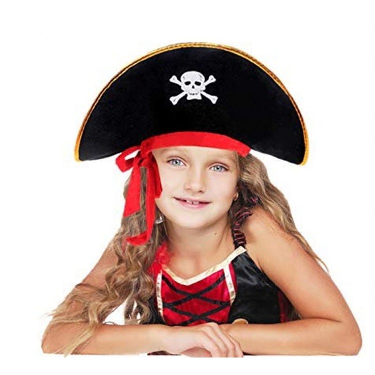 Captain Jack Velvet Child Pirate Hat