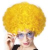 Yellow Curly Afro Bonus Wig