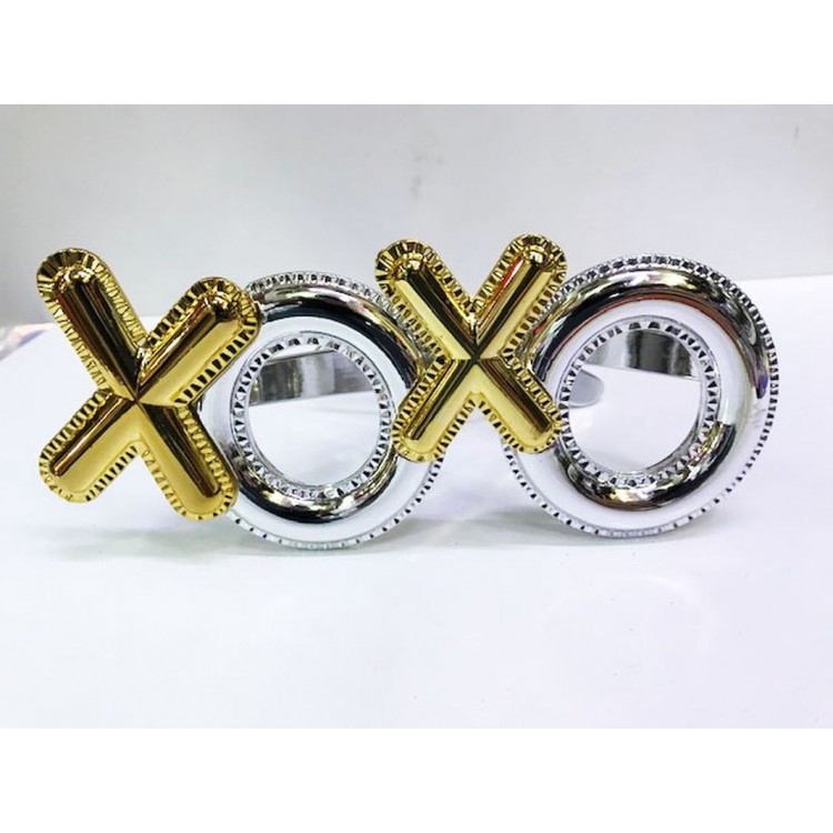 Xoxo Party Glasses 2 Colors 2 Pieces