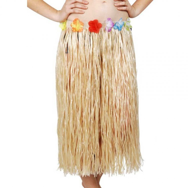 Hawaii Tarzı Hula Eteği – 60 cm Hasır Naturel Etek Hawaii Tarzı Hula Eteği – 60 cm Hasır Naturel Etek