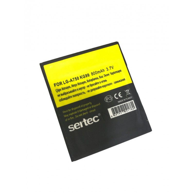LG-KG99 / LG-A750	Uyumlu Batarya