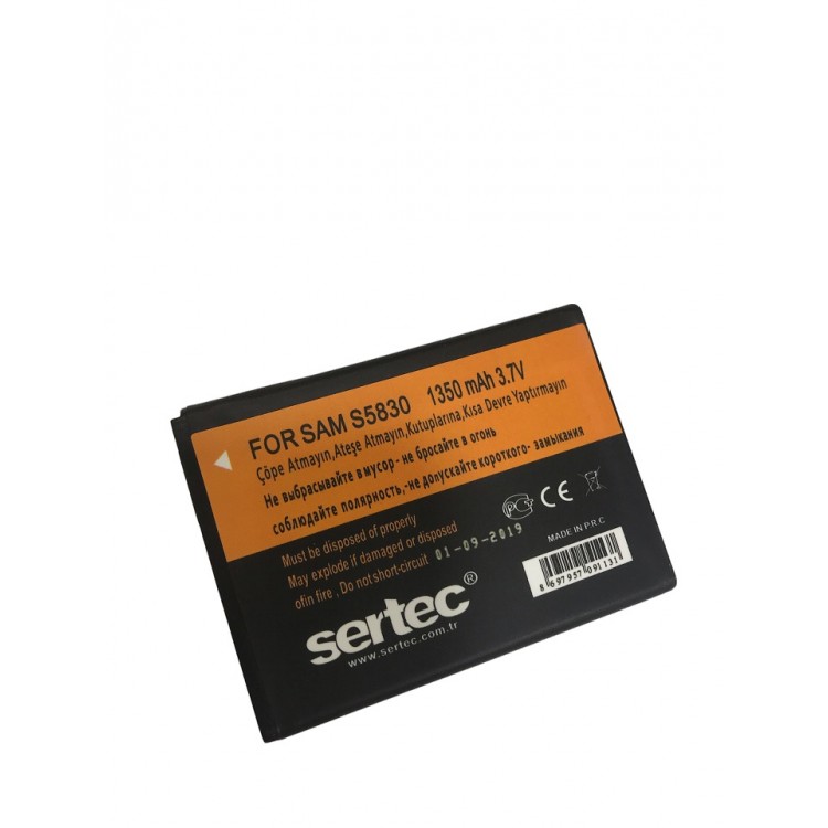 Samsung S5830 Uyumlu Batarya