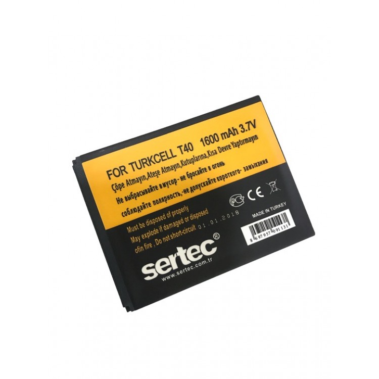 Turkcell T-40 Uyumlu Batarya