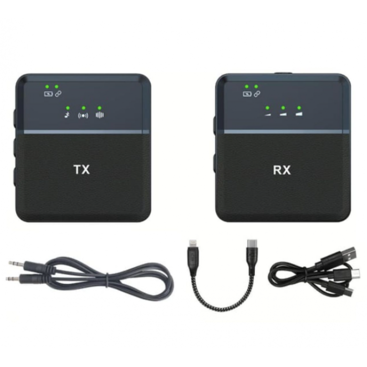 ZR558 Sx9 Rx Tx Lightning Type-C Aux Mikrofon