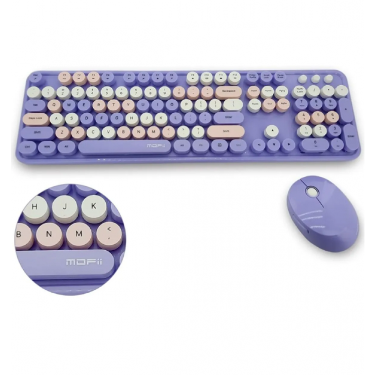 Mofii Mor Sweet Dm Combo Klavye Mause Set