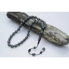Oltu Stone and Enamel Inlaid Prayer Beads Oltu Stone and Enamel Inlaid Prayer Beads