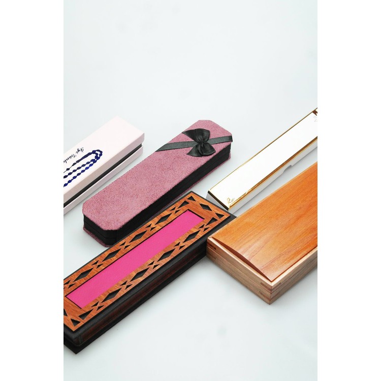 Oltu Stone Two-Color Watermelon Drop Beaded Prayer Beads