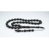 Oltu Stone Special Series Imame Diamond Carved Prayer Beads