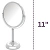 Standing Oval Mirror 13 x 15 cm