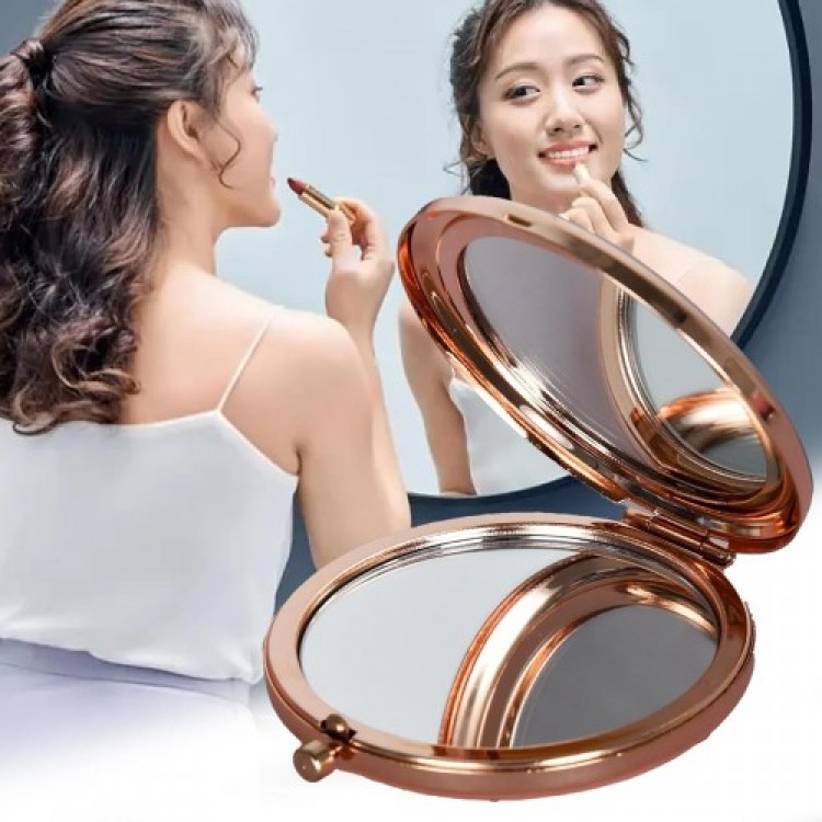 Promosyon Cep Aynası (Rose Renk)