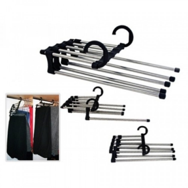 Movable Trouser Hanger 5 in 1
