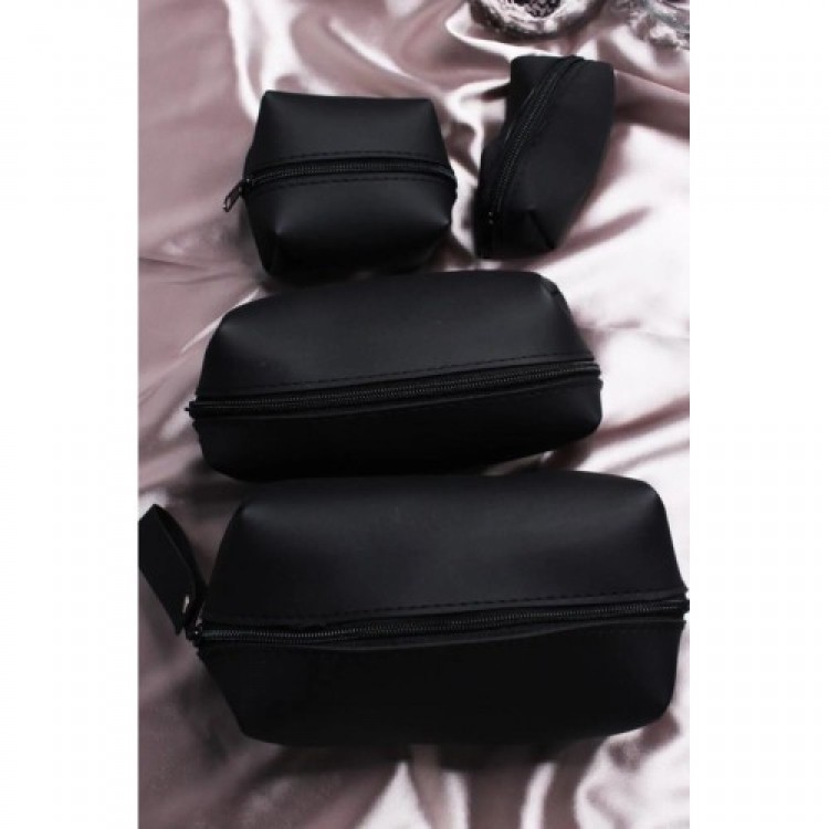 Makeup Bag Set, 4 Pieces