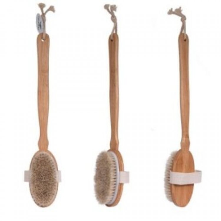 Organic Natural Horsehair Bath Brush