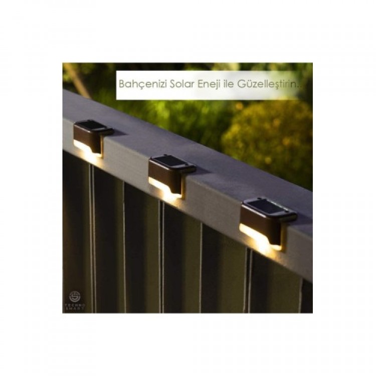 WaterProof Solar Stair Lamp 4 Pieces