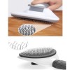 Automatic Cleaning Pet Comb Gray