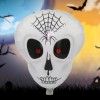 Spider Web Patterned Skeleton Foil Balloon