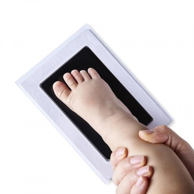Baby Hand Footprint Photo Frame Set