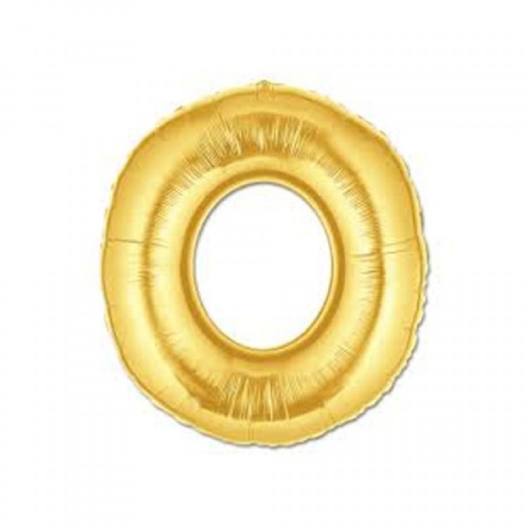 Altın Sarısı Folyo Harf Balon 1 Metre