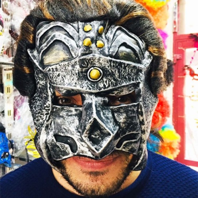 Latex Gladiator Mask