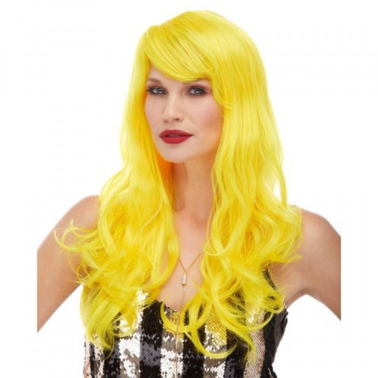 Yellow Party Wig