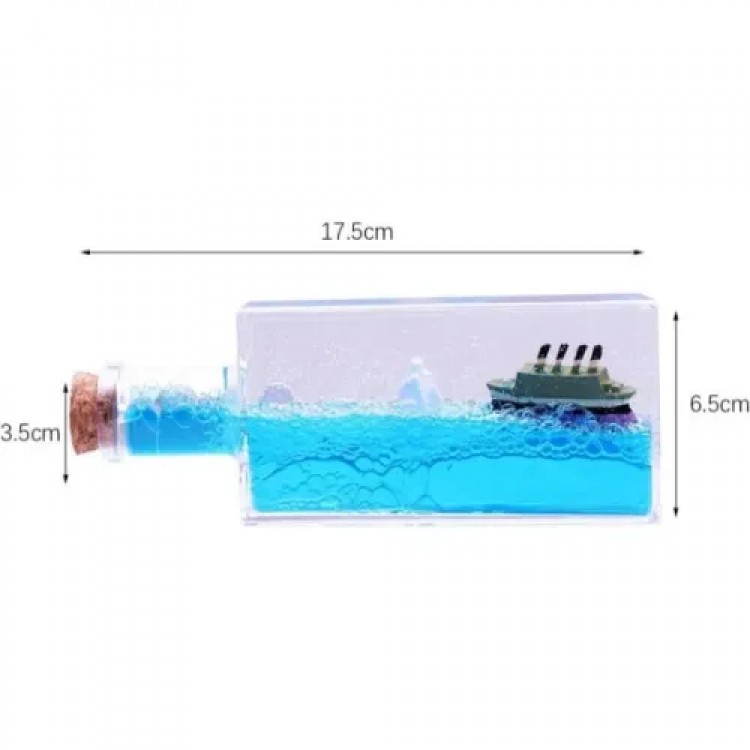 Unsinkable Ship Bottle Aquarium