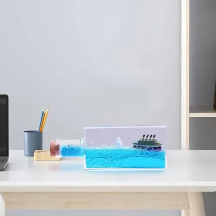 Unsinkable Ship Bottle Aquarium